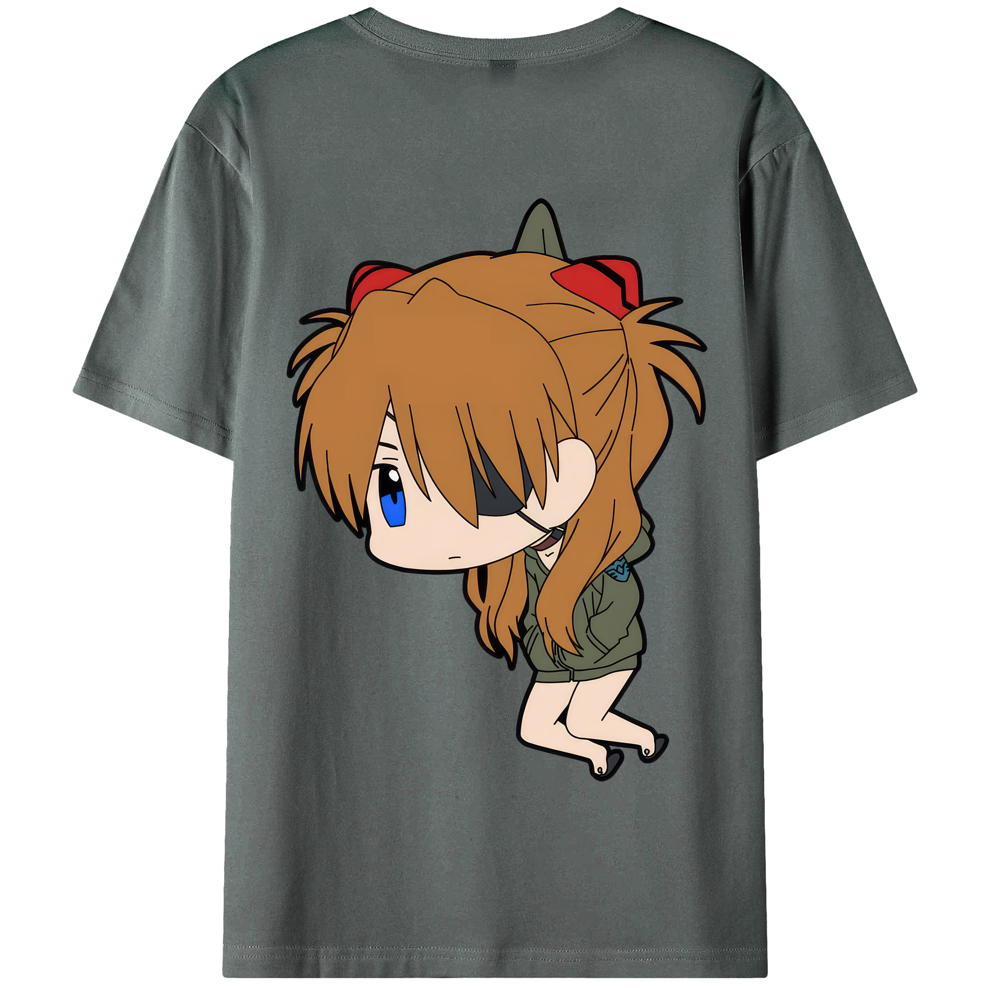 （画像用） EVA 新世紀エヴァンゲリオン 綿100％半袖Tシャツ（背面プリント）